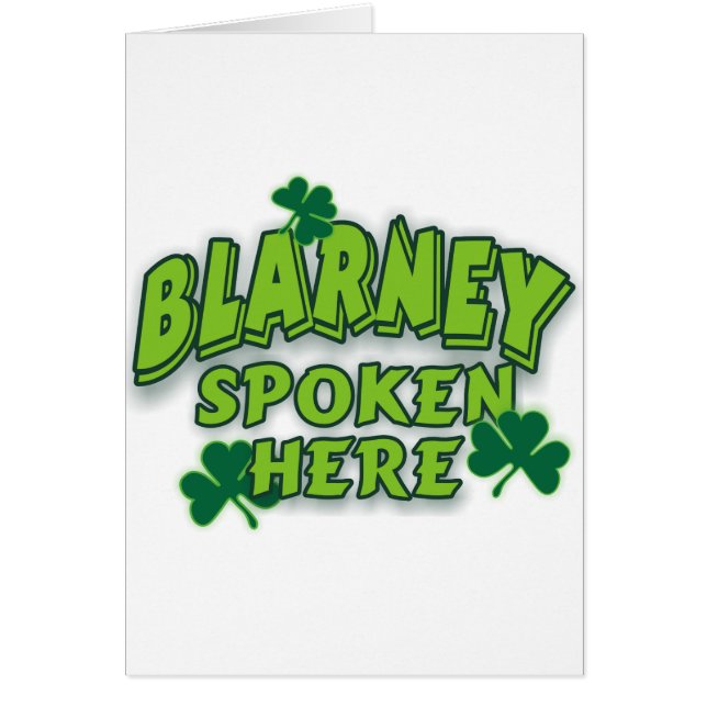 Blarney Spoken Here (Front)