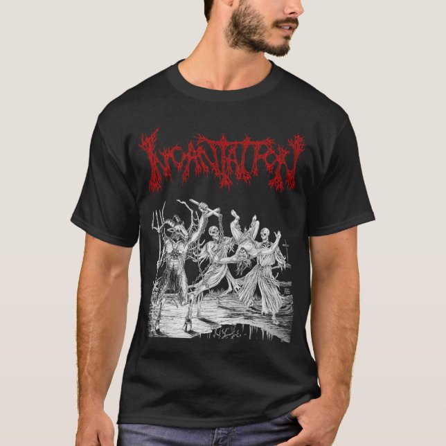 Blasphemous Cremation T-Shirt (Front)