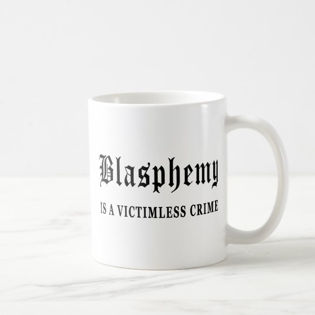 Blasphemy Coffee Mug (Right)