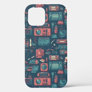 Blast From the Past: 80's Tech iPhone 12 Pro Case