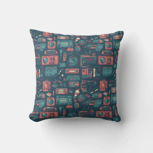 Blast From the Past: 80's Tech Cushion