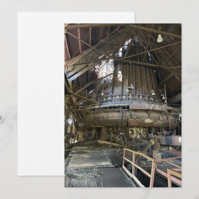 Blast Furnace Flat Holiday Card (Front/Back)