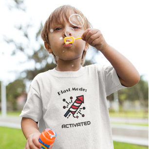 Blast Mode Activated Patriotic T Shirt