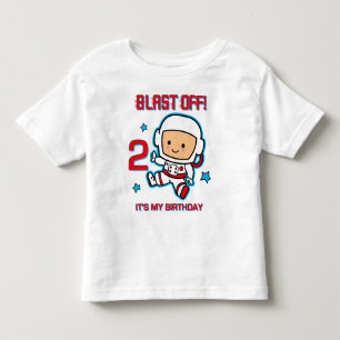 Blast Off 2nd Birthday T-Shirt