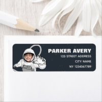 Blast Off Astronaut Photo Boy Birthday
