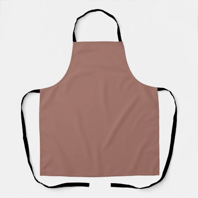Blast-off bronze  (solid color)  apron (Front)