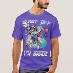 Blast Off Into 5th Grade Astronaut Space Back To S T-Shirt