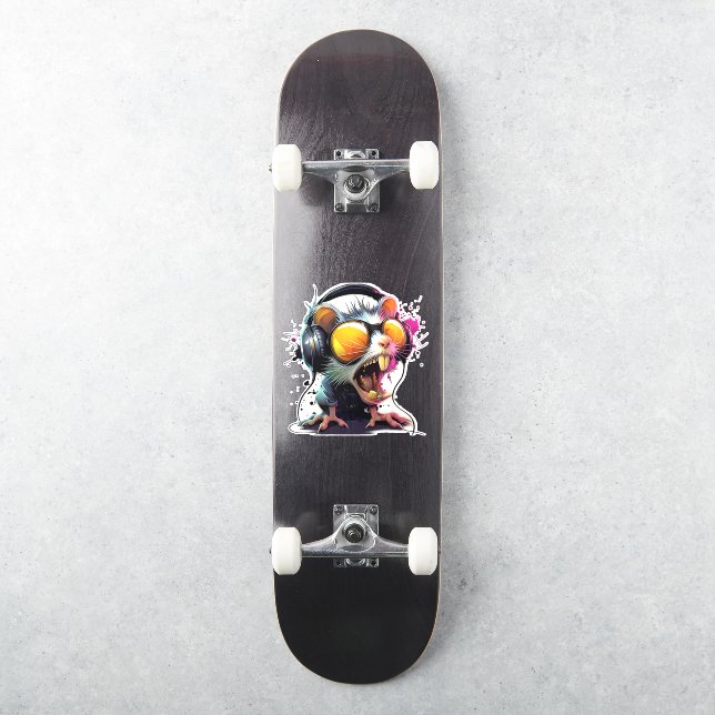 Blast Off: Neon Beast Mode (Skateboard)