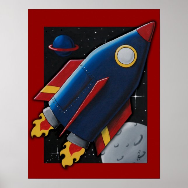 BLAST OFF! POSTER (Front)