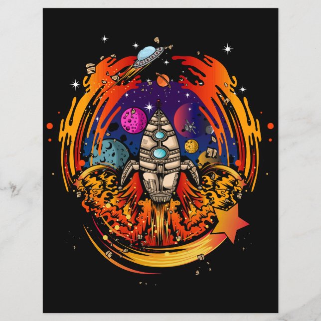 Blast Off Spaceship (Front)