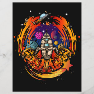 Blast Off Spaceship