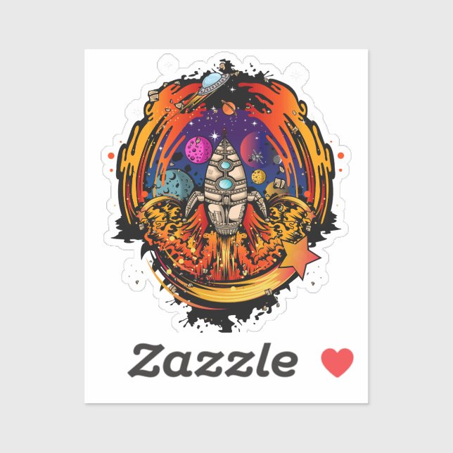 Blast Off Spaceship (Sheet)