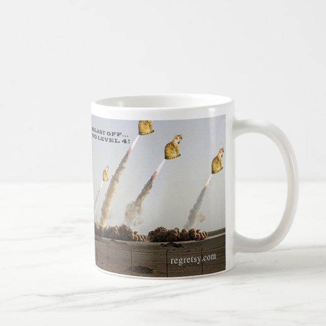 Blast Off to Level 4 Mug (Right)