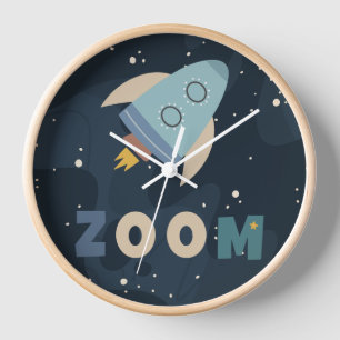 Blast Off Zoom First Trip around the Sun Clock