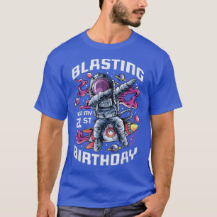 Blasting Into My 21st Birthday, 21 Year Old Astron T-Shirt