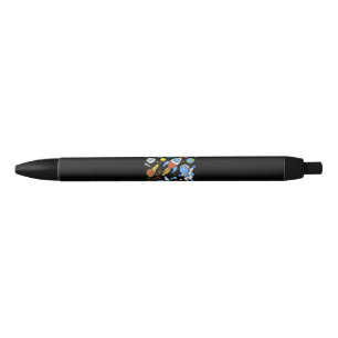 Blasting Off Into Kindergarten Back To School Black Ink Pen