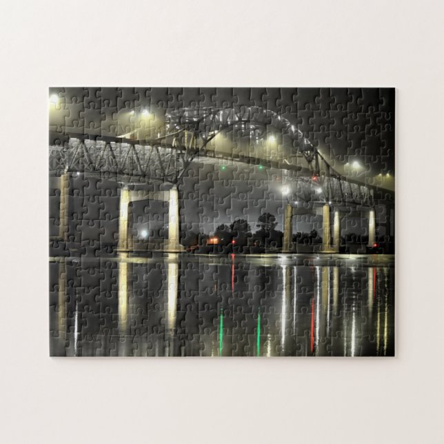 Blatnik Bridge Superior Wisconsin Jigsaw Puzzle (Horizontal)