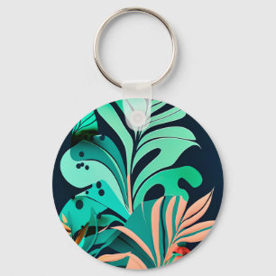 Blätter Key Ring