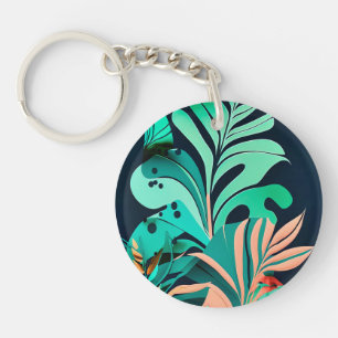 Blätter Key Ring