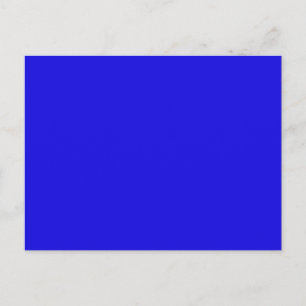 Blau Postcard
