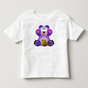 Blauer Honig Bär Toddler T-Shirt