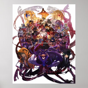 Blazblue All Characters Poster