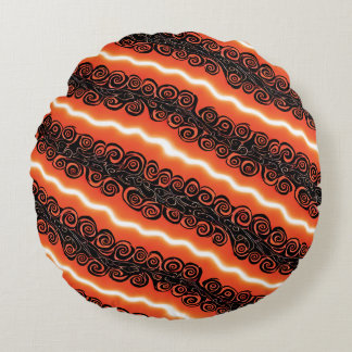 Blaze and Night Round Pillow
