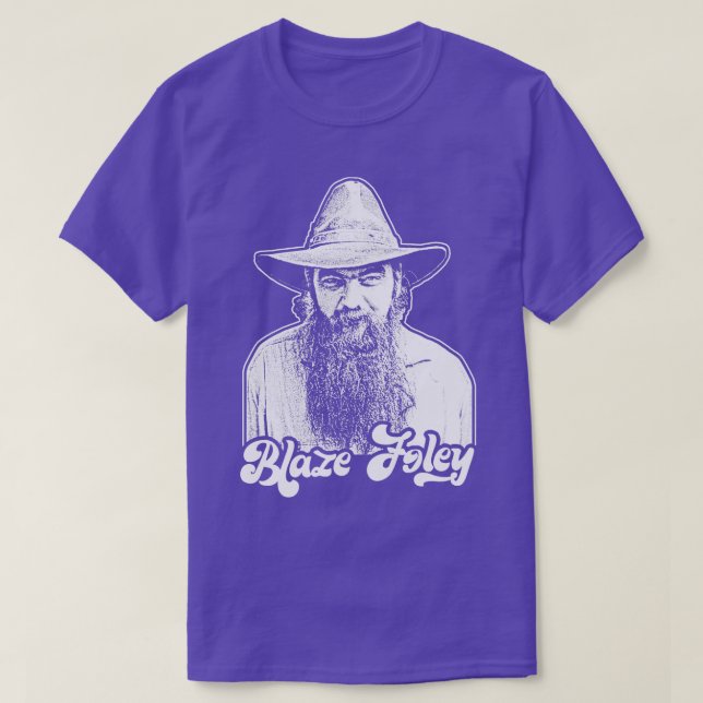 Blaze Foley Original Retro Outlaw Country Fan Desi T-Shirt (Design Front)