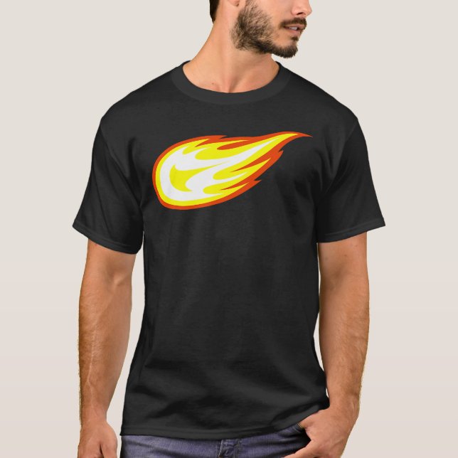 Blaze _ The Monster Machines Fireball Logo  T-Shirt (Front)