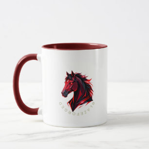 BlazeForge Horse Mug