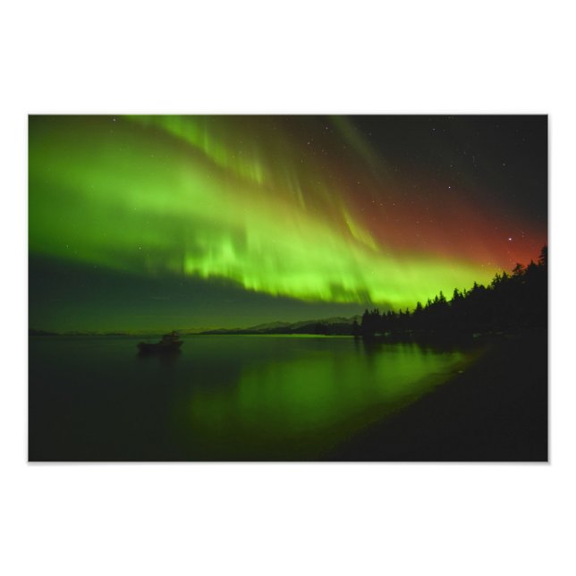 Blazing Aurora Photo Print (Front)