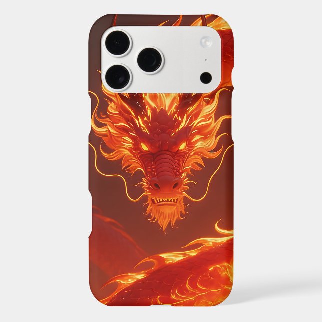 Blazing Fire Dragon | Mythical Flame Dragon Fantas (Back)
