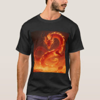 Blazing Fire Dragon | Mythical Flame Dragon Fantas