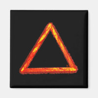 Blazing Fire Element Alchemy Symbol