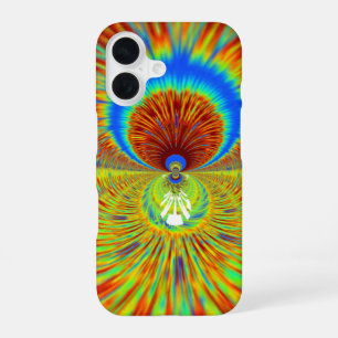 Blazing Fire Graphic designer iPhone 16 Case