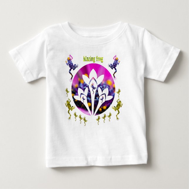 blazing frog baby T-Shirt (Front)