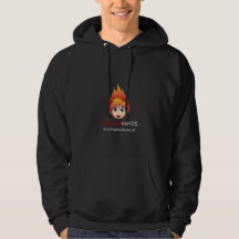 Blazing Minds Black Hoodie