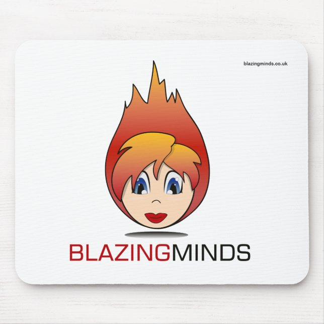 Blazing Minds Mousepad (Front)