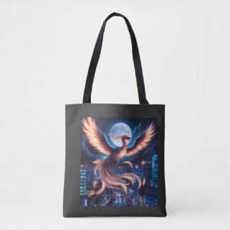 Blazing Phoenix Tote Bag