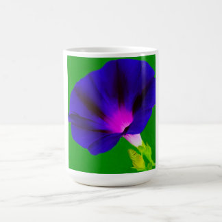 Blazing Purple-Pink Floral Coffee Mug
