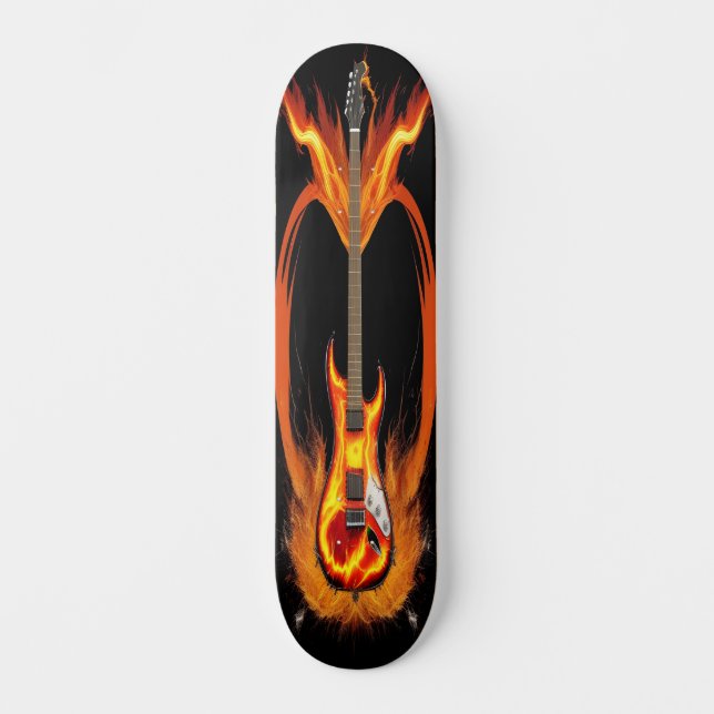 Blazing Riffs Edition 3 Skateboard (Front)