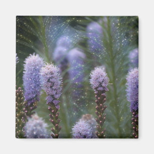 Blazing Star Flower Magnet