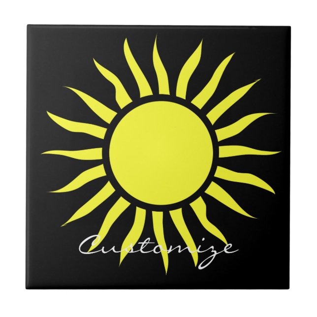 Blazing Sun Thunder_Cove Ceramic Tile (Front)