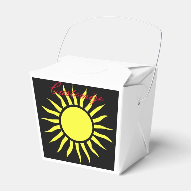 Blazing Sun Thunder_Cove Favour Box (Front Side)