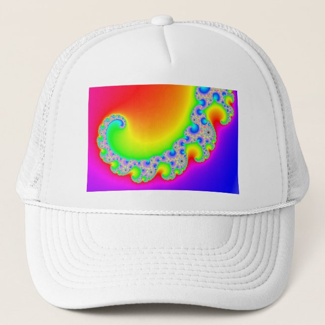 Blazing Sun Trucker Hat (Front)