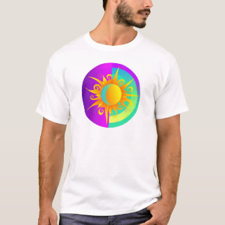 Blazing Sunmoon Purple T-Shirt