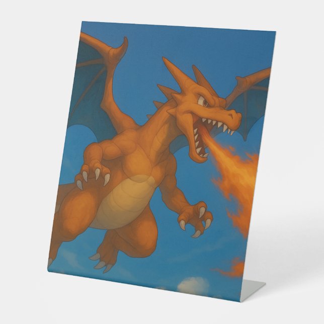 Blazoth Pedestal Sign (Front)