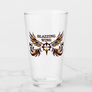 Blazzing Wing Drinkware Glass