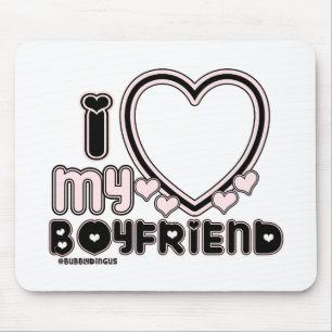 BLCK ILY BF MOUSE PAD