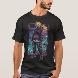Bleach Harribel Blonde Hair Hollow Mask Remnant Ar T-Shirt